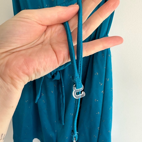 Vintage Anchor Print Short Romper - Picture 17 of 17